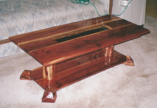 012 - coffee table with planter