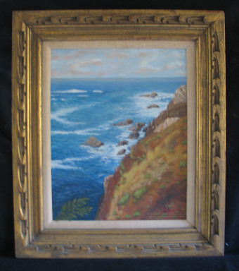 The Warm Pacific by Leland Alexander Oil - 16 x 20 (24 x 28 - framed) $300
