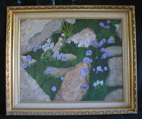 Rockies Wildflowers by Leland Alexander Oil $275