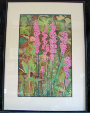 Wildflowers by Shirley Alexander Pastel  $200