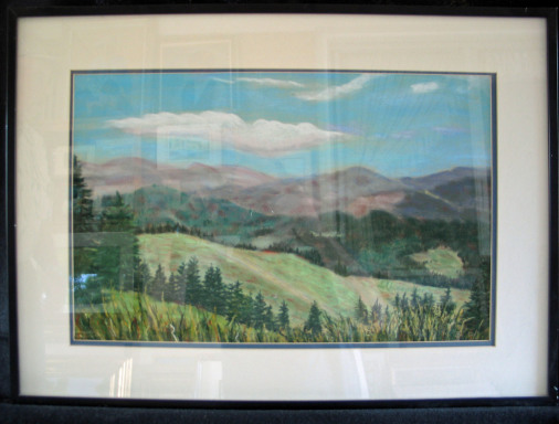 New Mexico Beauty by Shirley Alexander Pastel - 14 x 11 (20 x 16 - framed) $250