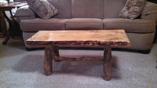 Pine coffee table